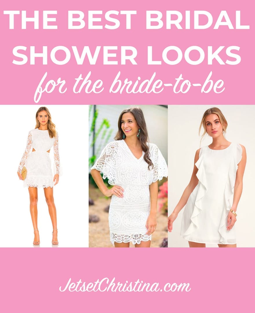 bridal shower outfit for bride