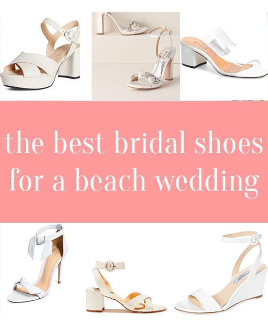 The Best Bridal Shoes for a Beach or 