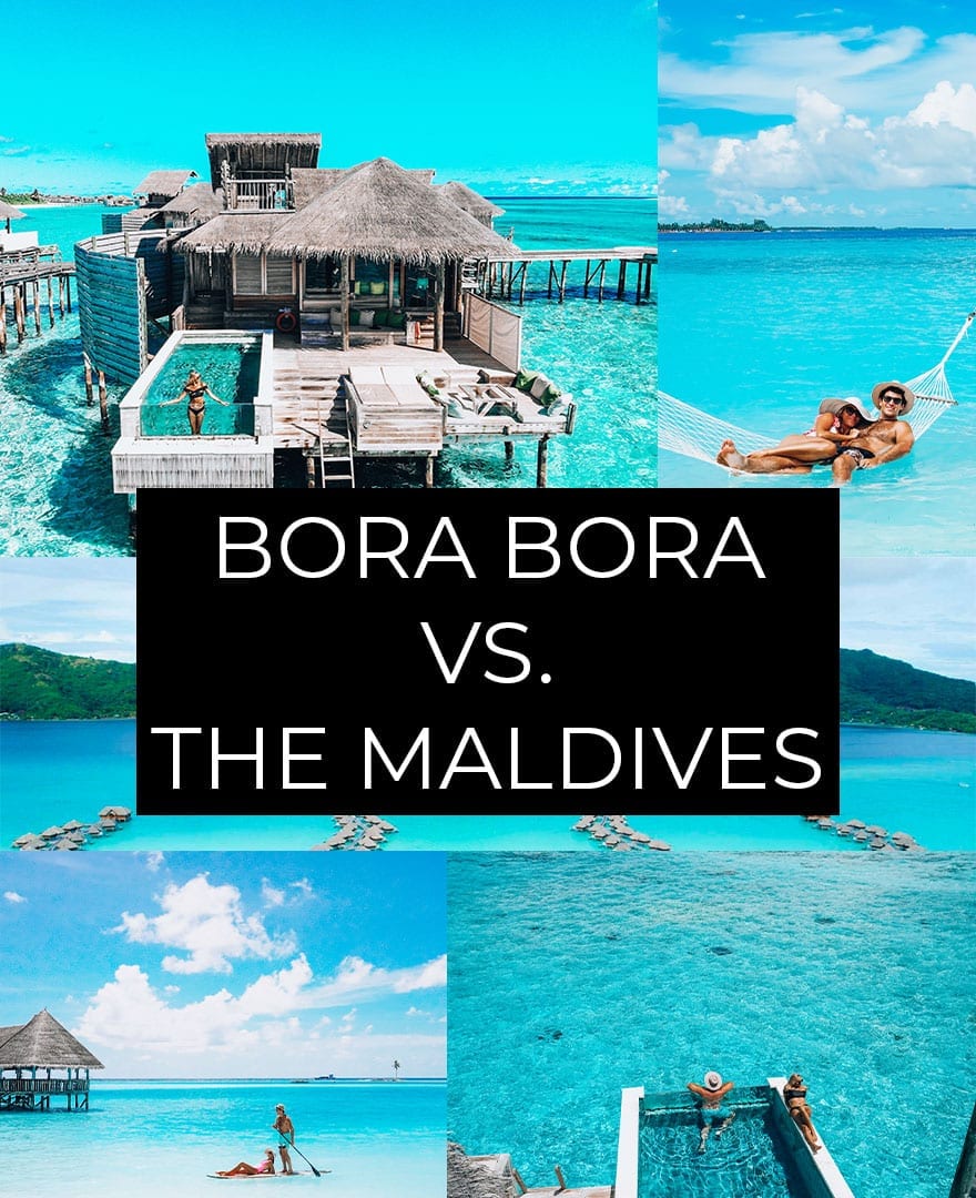 bora bora vs. the maldives : which is better for a honeymoon