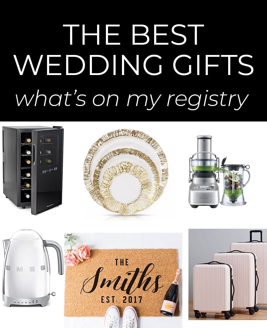 The Best Wedding Gifts for Brides & Grooms: What's On My Wedding Registry - JetsetChristina
