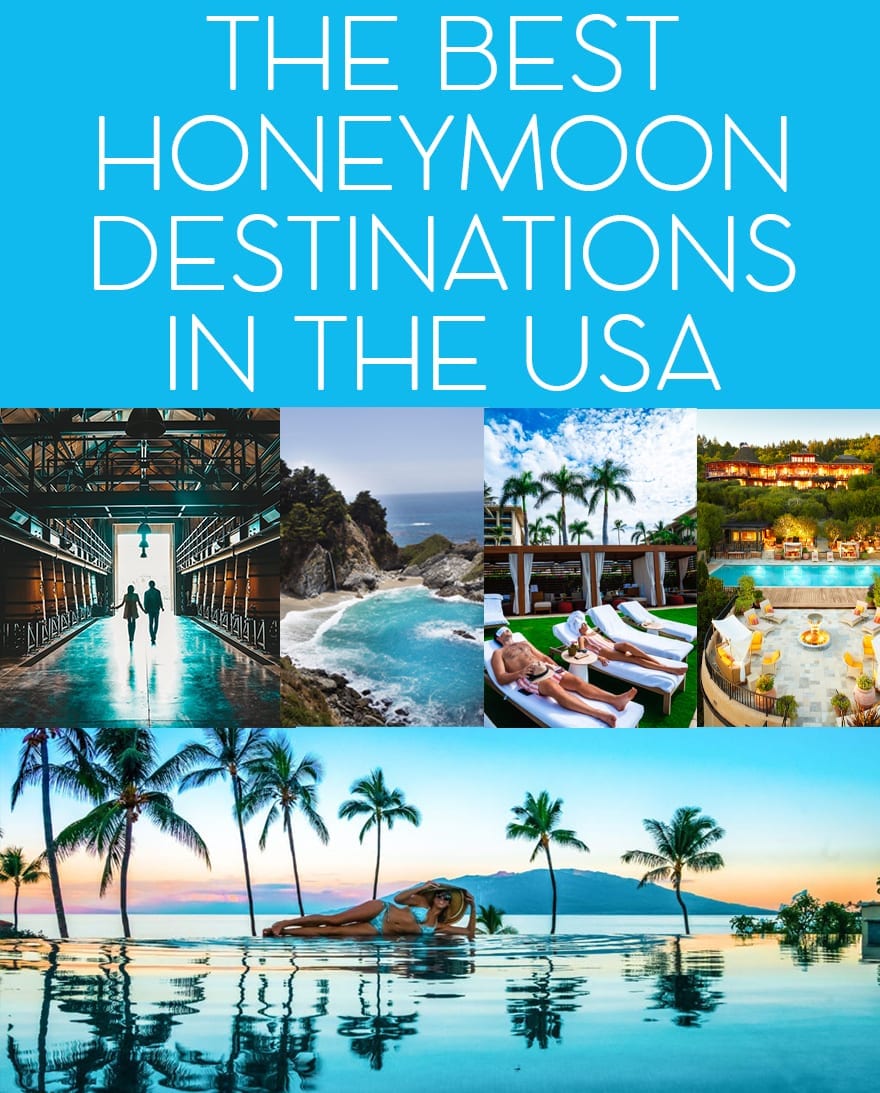 best honeymoon trips in us
