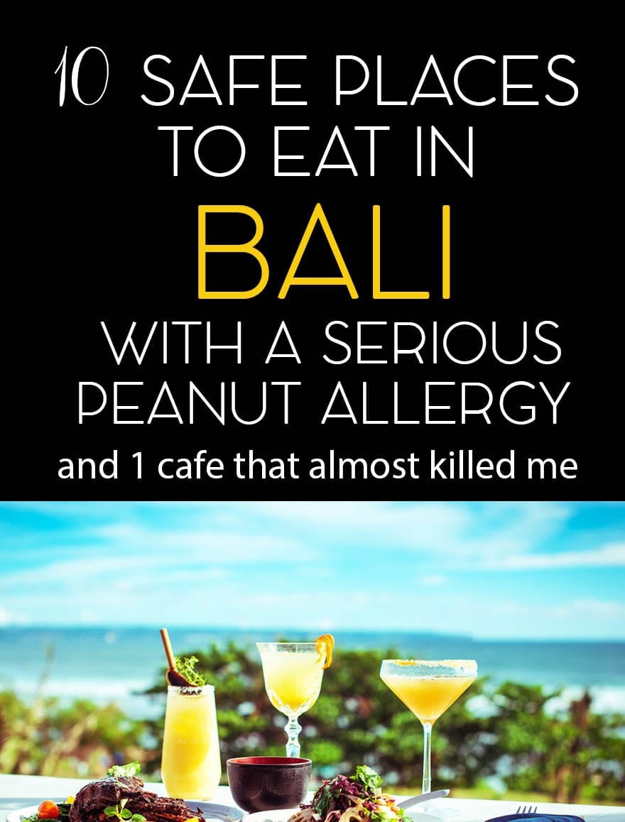 travelling asia with a nut allergy