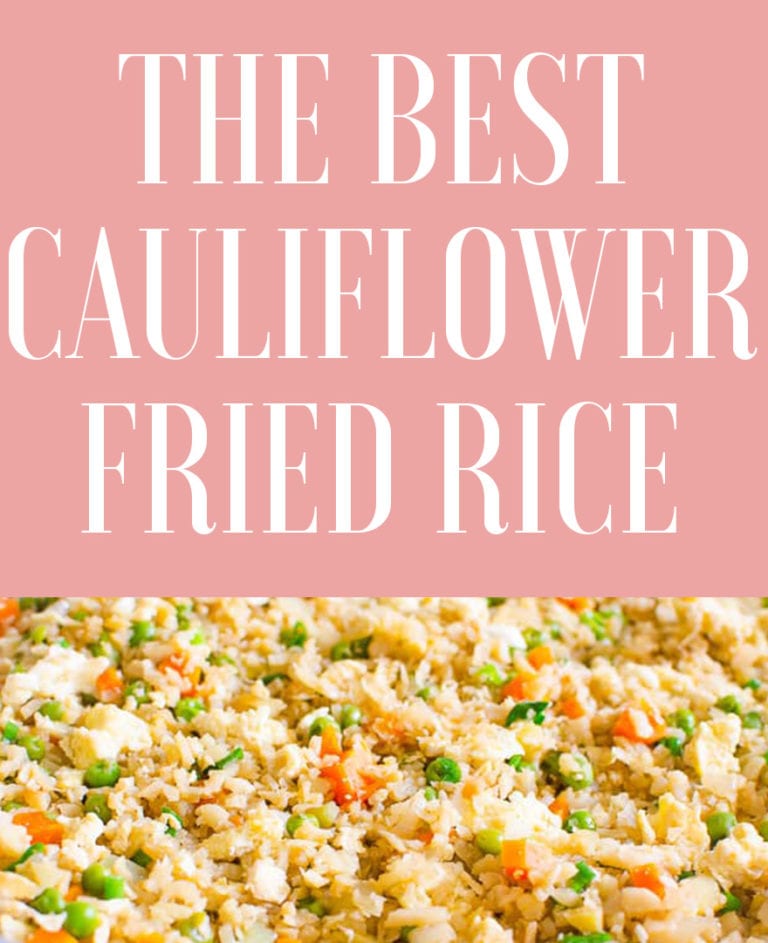 The Best Cauliflower Fried Rice Recipe : Cooking Around ...