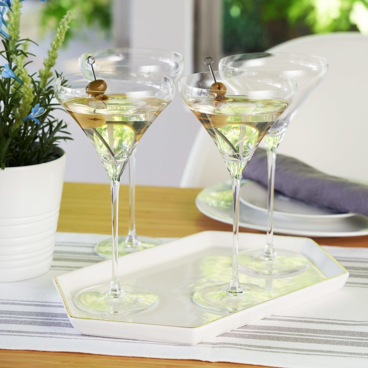 Spiegelau Willsberger Set of 4 Martini Glasses