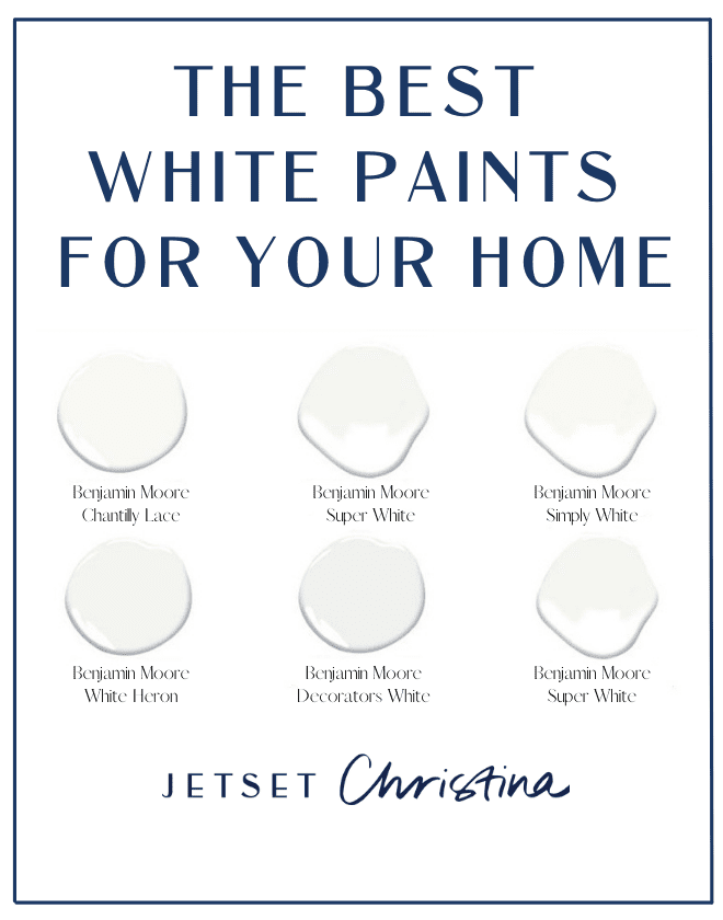 White Paints For The Inside Walls